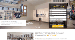 Desktop Screenshot of garagesolutionsrichmond.com